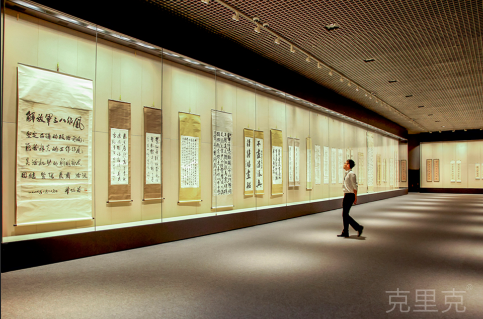 深圳證券交易所典藏中心通透式展柜 深圳證券交易所典藏中心通透式展柜